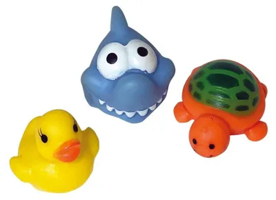 Produktbild von Nobby Katzenpool mit Spielzeug rot/blau