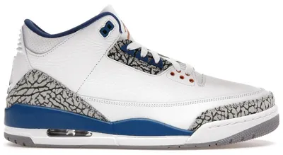 Image de Air Jordan 3 Retro, Blanc/True Blue/Cement Grey/Metallic Copper, CT8532-148, taille 36,5