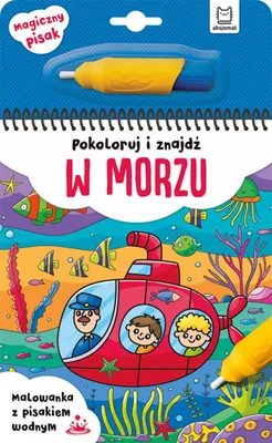 Produktbild von Pokoloruj i znajdz w morzu