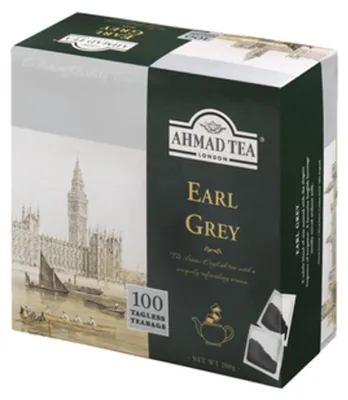Zdjęcie produktu dla Earl Grey Ahmad Tea 100tbx2g b/zawieszki