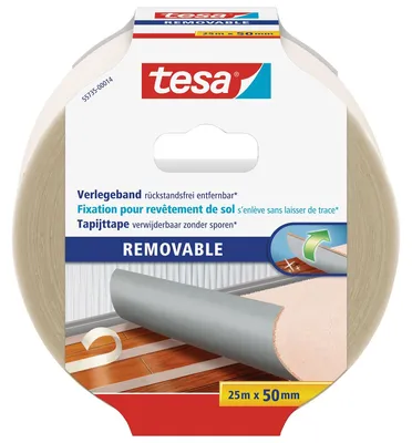 Obrázek produktu pro tesa 55735-00014-11 tesa lepicí páska, odstranitelná bez zanechání stop, 50 mm x 25 m