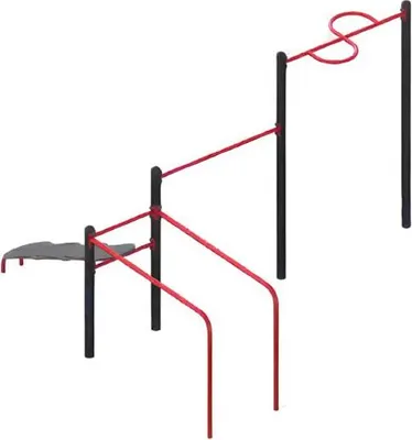 Produktbild von Straßensportgeräte Klimmzugstangen Hangelgeräte Balanciergeräte Sportmodule