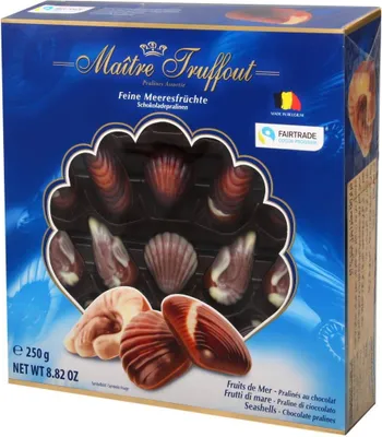 Produktbild von MaitreTruffout Meeresfrüchte-Pralinen 250 g