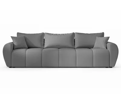 Produktbild von AX LIVING Malatya Big Sofa mit Schlaffunktion Schlafsofa Hellgrau 246