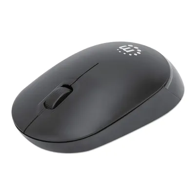 Produktbild von Manhattan 190145, Beidhändig, Optisch, RF Wireless, 1000 DPI, Schwarz