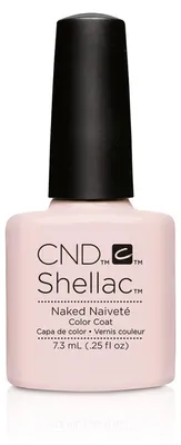 Produktbild von CND – Farbe – Shellac – Gellack – "Naked Naivete" – 7,3 ml