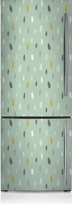 Produktbild von Kühlschrankmagne Kühlschrank Magnetfolie Dekoration 60x190 cm - Skandinavisches Muster