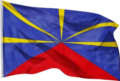 Zdjęcie produktu dla PHENO FLAGS Flaga Francji Reunion - 90x150cm