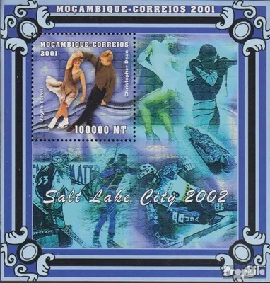 Produktbild von Briefmarken Mosambik 2001 Mi Block92 postfrisch Olympische Winterspiele 2002