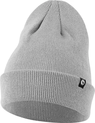 Produktbild von Stark Soul® Strickmütze mit Innenfleece, Uni One Size Hellgrau