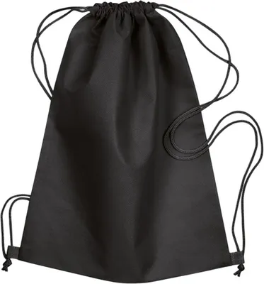 Produktbild von MidOcean - Turnbeutel "Daffy", Non-Woven MO846 (Einheitsgröße) (Schwarz)