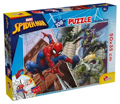 Immagine prodotto di Puzzle Da Pavimento Bifacciale 108El Marvel Spiderman Lisciani 99702