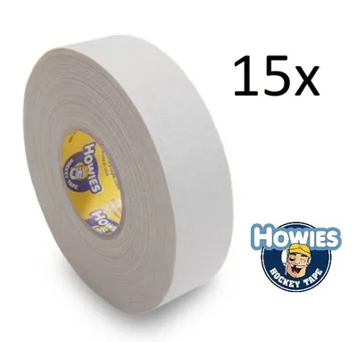 Produktbild von shop-halona 15x Howies Hockeytape 1" 24yd, Eishockeytape weiß