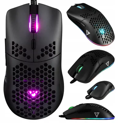 Produktbild von MODECOM VOLCANO SHINOBI 3360 Gaming Maus RGB 12400 DPI