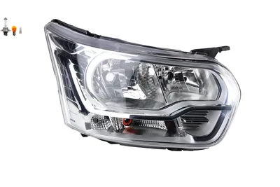 Produktbild von Scheinwerfer passend für Ford Transit 13 08/ 13- Rechts Leuchtmittel 1830355 1815694 1817485 1819824 1865207 1877025 BK3113W029BF Johns