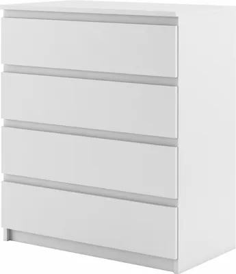 Produktbild von Furniture24 Kommode Schubladenkommode IDEA ID-06 mit 4 Schubladen Weiß Matt