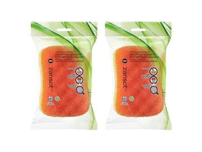 Obrázek produktu pro Zansot Řecká anticelulitidní + měkká tělová houba 2 ks