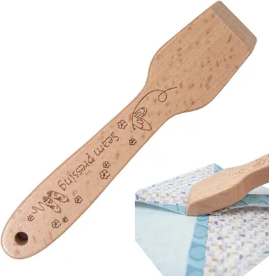 Produktbild von Nahtpresswerkzeug aus Holz – tragbares Quilt-Fingereisen für Näharbeiten