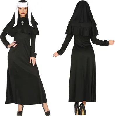 Produktbild von Gothic Nonne Halloween Kostüm 42-44 L