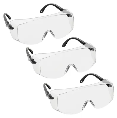 Zdjęcie produktu dla Okulary ochronne przemysłowe z ochroną przed promieniowaniem UV