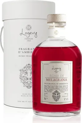 Immagine prodotto di Logevy - Deodorante per ambienti - Elisir di melograno - 3 L - Note profumate, eleganti e persistenti