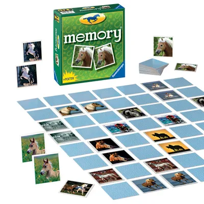 Produktbild von Memory: Pferde