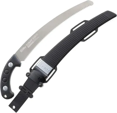 Obrázek produktu pro - Ruční pila Zübat Professional 330 mm: Zakřivená japonská pila s ozubením Mirai-Me (10 zubů/30 mm) a induktivně kalenými zuby – vysoká životnost, ideální pro tvrdé dřevo.
