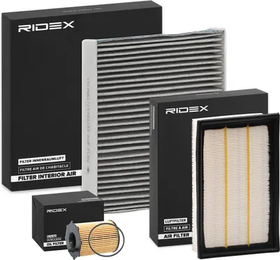 Produktbild von RIDEX Filterset Inspektionspaket Filtersatz für FORD Focus C-Max (DM2)