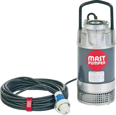 Produktbild von Mast Tauchmotorpumpe TP 4 - 1 nach DIN 14 425 Feuerwehr Hochwasser Storz B 230V