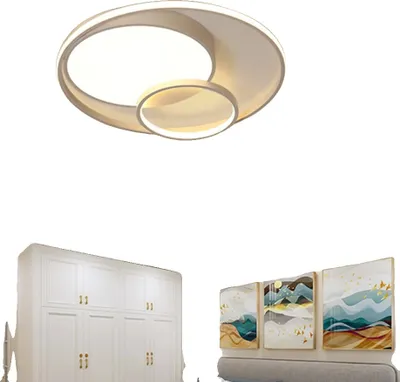 Zdjęcie produktu dla Lampa sufitowa z diodami LED, energooszczędne, miękkie światło, łatwa instalacja