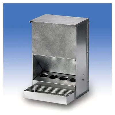 Produktbild von Futterautomat aus Metall für kleine Vögel, 2 kg Inhalt