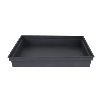 Produktbild von EDA Blumentopf - Untersetzer - grau - Kunststoff - 27 x 27 x 4 cm