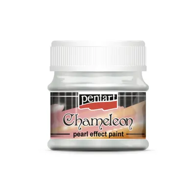 Produktbild von PENTART Chamäleonperle Acrylfarbe, 50 ml, blau-pfirsich