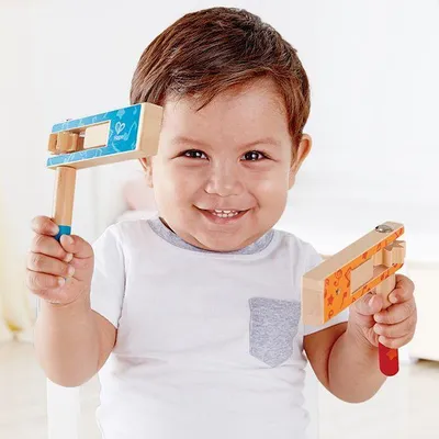 Image de Hape : hochets - Instruments de musique pour enfants - 6 pièces