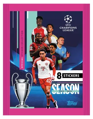 Produktbild von Topps - Champions League 2023/24 - Sammelsticker - 1 Tüte