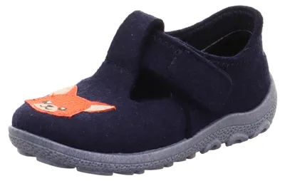 Immagine prodotto di Superfit Baby, pantofole per bambini, modello HAPPY, colore blu, taglia 24 (EU)