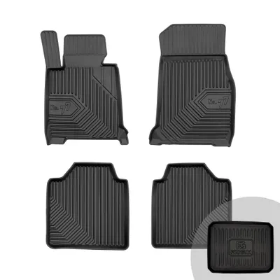 Produktbild von FROGUM No.77 Gummimatten Ganzjahresset von Auto Fußmatten Autofussmatten für BMW 3er Gran Turismo F34 2013-2021