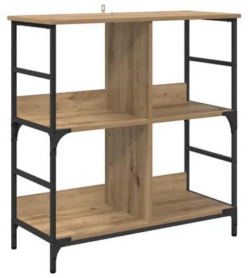 Obrázek produktu pro vidaXL Artisan dubová police 78,5 x 33 x 82 cm Materiál na bázi dřeva