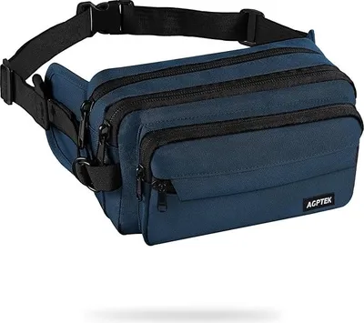 Produktbild von Wasserdichte Hüfttasche für Herren und Damen mit 5 Fächern - Ideal für Hundespaziergänge, Reisen und Outdoor-Aktivitäten