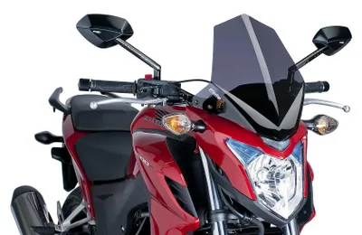 Produktbild von Puig Carenabris New Generation Sport Honda Cb500f Windschutzscheibe Schwarz  Schwarz One Size