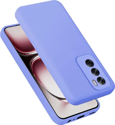 Produktbild von Cadorabo Hülle für Oppo Reno 12 Pro Hülle Silikon Handyhülle Case aus flüssigem Silikon, Kratzfeste und stoßfeste Schutzhülle für Oppo Reno 12 Pro