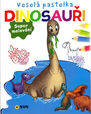 Obrázek produktu pro Veselá pastelka Dinosauři
