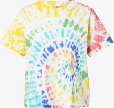 Image de T-shirt à col rond CHAMPION WL002 Blanc/Imprimé sur toute la surface M