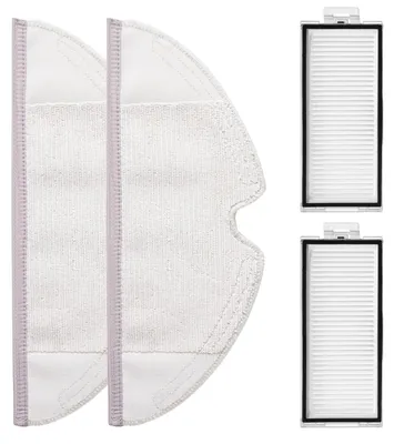 Zubehörset für Roborock Q8 Max – 2 Filter + 2 Mopps