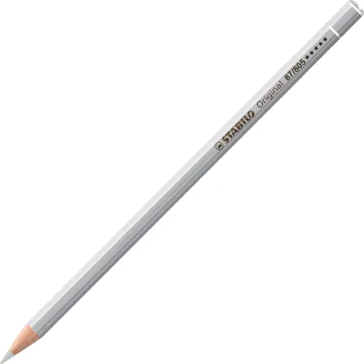 Produktbild von STABILO Premium-Buntstift - Original - Einzelstift - silber silber