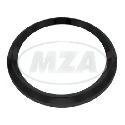 Produktbild von MZ Frontring / Tachoring in schwarz für Tachometer und Drehzahlmesser ETZ, TS, ETS - Ø 80 mm