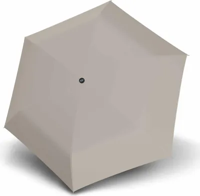 Produktbild von Knirps Taschenregenschirm Regenschirm Mini Duomatic Melting Desert grau