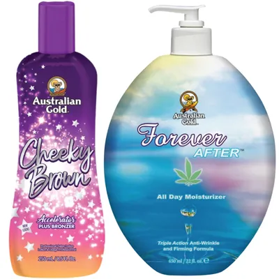 Obrázek produktu pro Australian Gold Cheeky Brown + opalování Forever After