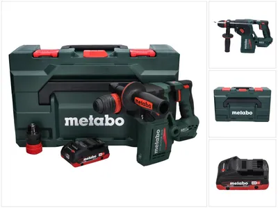 Obrázok produktu pre Metabo KH 18 LTX BL 24 Q Akumulátorové kombinované kladivo 18 V 2,2 J + 1x akumulátor 4,0 Ah + metaBOX - bez nabíjačky