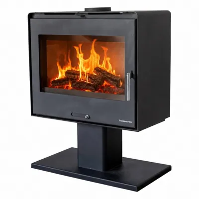 Produktbild von Hosseven Kaminofen Holzofen Wohnzimmer Holzkamin 10 kW 5070 Holz Ofen Kamin Heizofen Schwedenofen Mehrfachbelegung